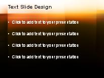 Smooth Tech O PowerPoint Template text slide design